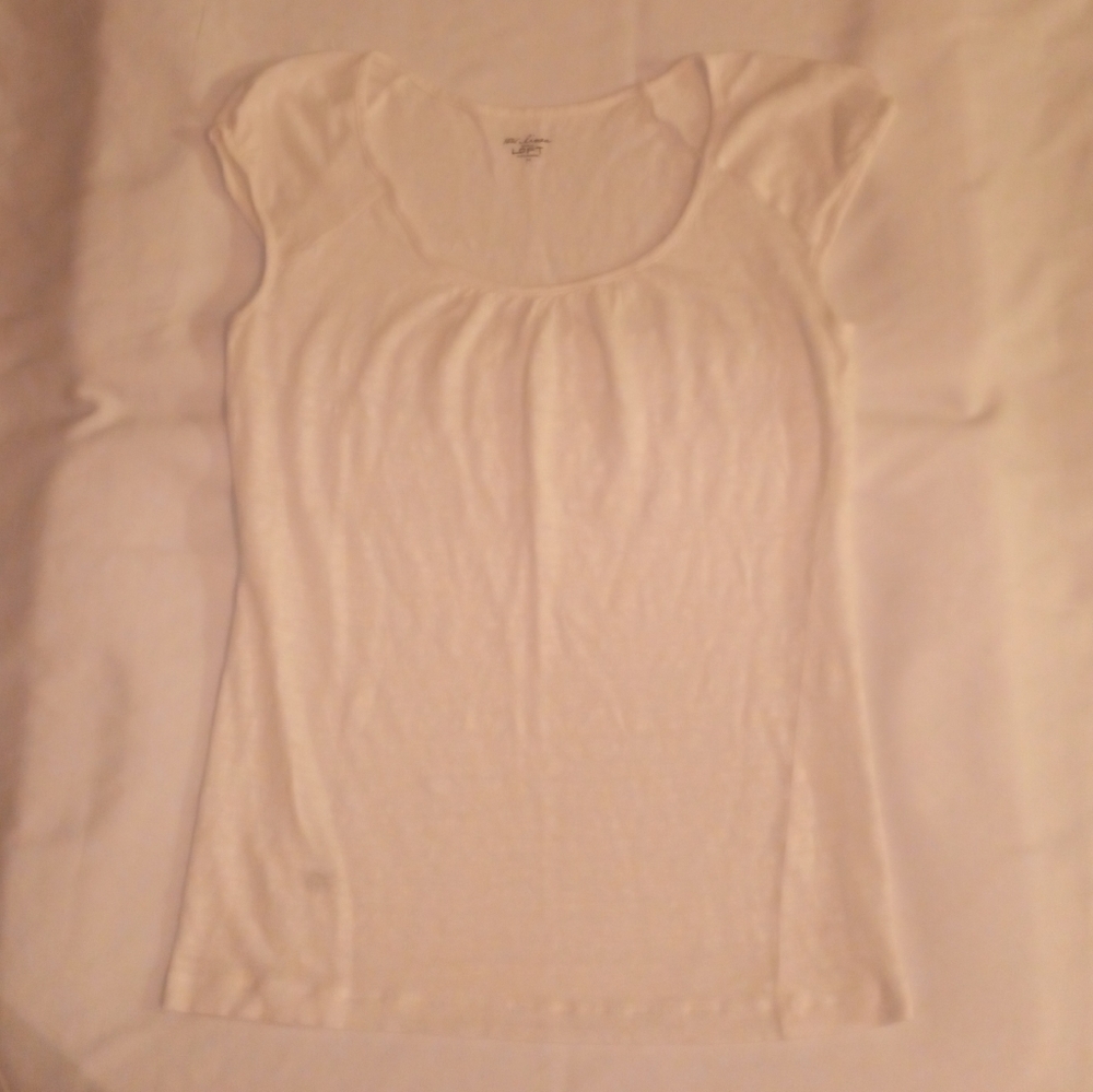 Women's Loft Ann Taylor Linen Blouse
